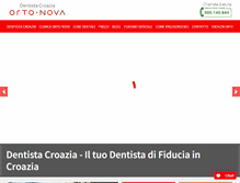 Tablet Screenshot of dentistacroazia.com